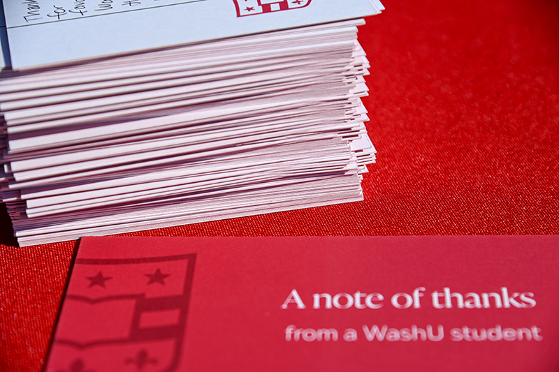 stack of thank you notes