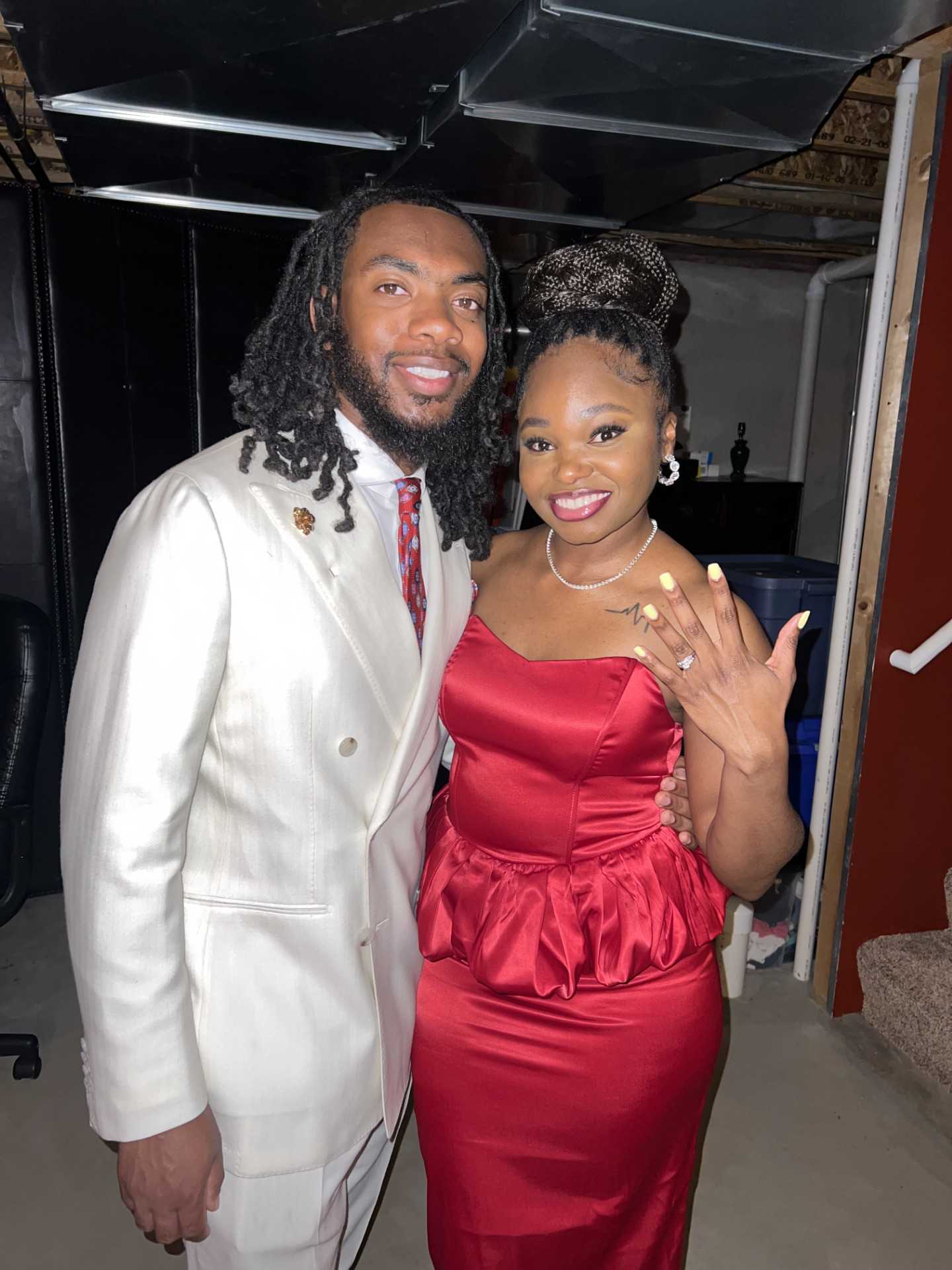 Kennedy Reed and her fiance